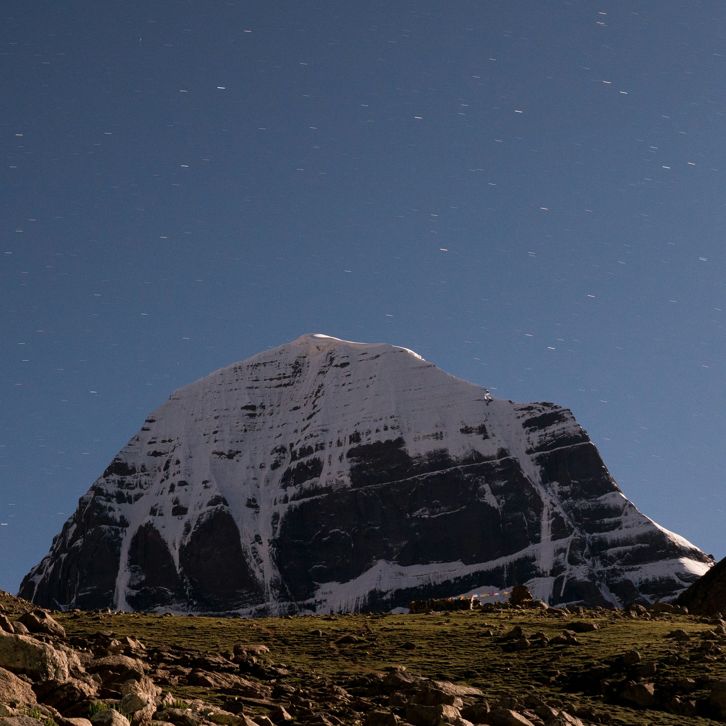 Mount Kailash view from Old Lipulekh Pass image